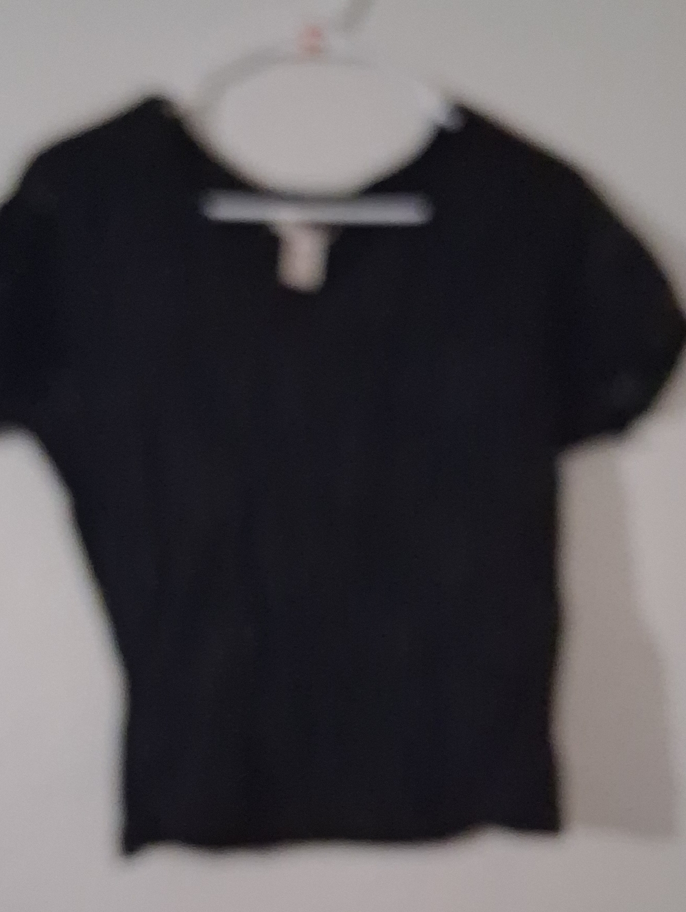 Covington Black Short Sleeve Crew Neck Tee